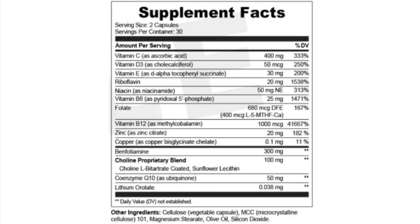 NeuroGenica-Supplement-Facts